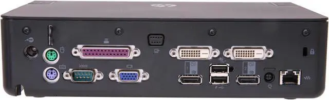 Alt view image 4 of 5 - HP NZ223UT#ABA Notebook Docking Station