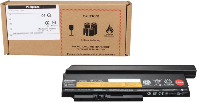 Alt view image 5 of 5 - Lenovo 0A36283 Thinkpad Battery 29++ (9 cell) for X220 Series