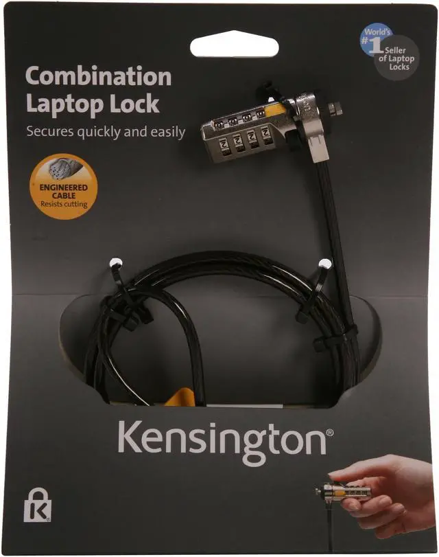 Alt view image 3 of 3 - Kensington Combination Laptop Lock K64673US
