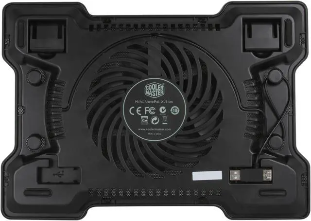 Alt view image 6 of 9 - Cooler Master NotePal X-Slim - Ultra Slim Laptop Cooling Pad with 160 mm Fan