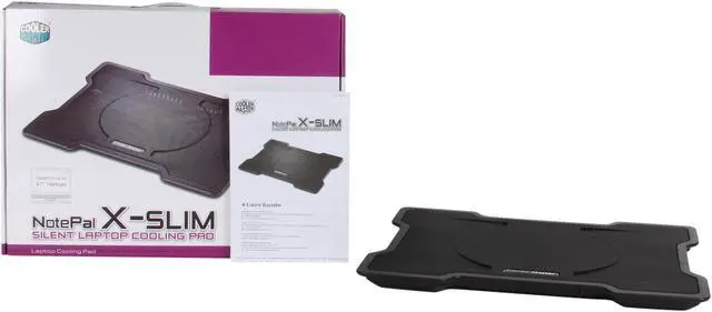 Alt view image 7 of 9 - Cooler Master NotePal X-Slim - Ultra Slim Laptop Cooling Pad with 160 mm Fan