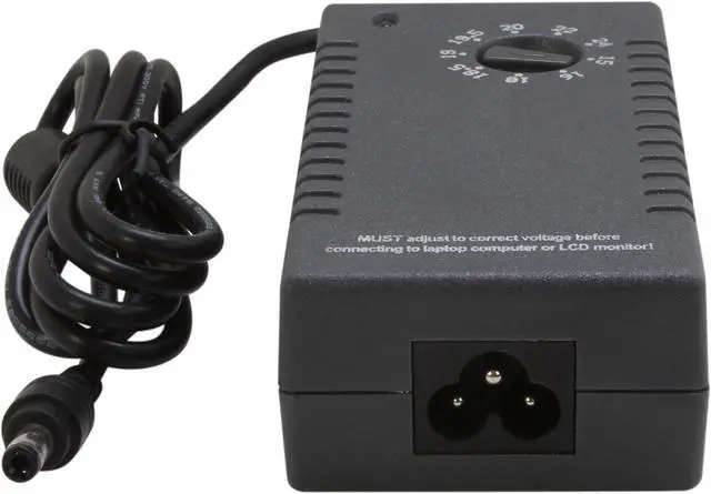 Alt view image 2 of 5 - Cables Unlimited 100W Universal AC Laptop / LCD Monitor Power Supply With USB Power/Charging Port