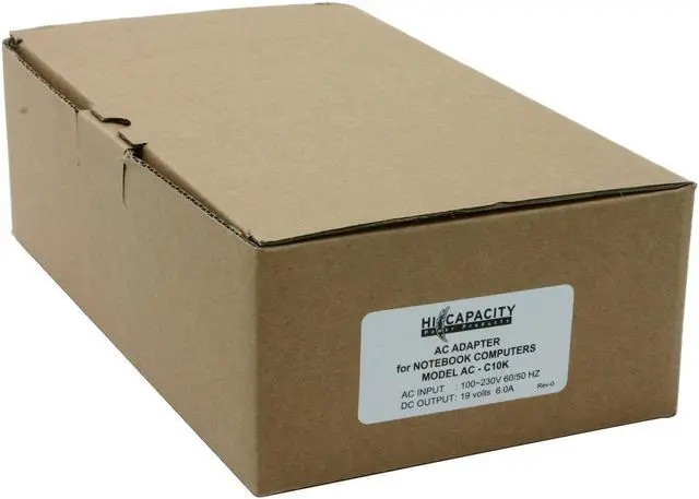 Alt view image 4 of 4 - Battery-Biz AC-C10K 15 to 24 Volt 120 Watt AC Adapter