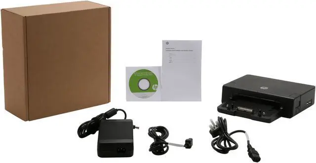 Alt view image 6 of 6 - HP NZ223AA#ABA 230W Advanced Docking Station