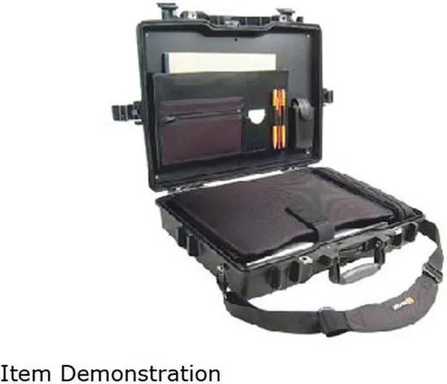 Alt view image 3 of 3 - Pelican Black 1495CC1 Deluxe Laptop Case Model 1495-003-110