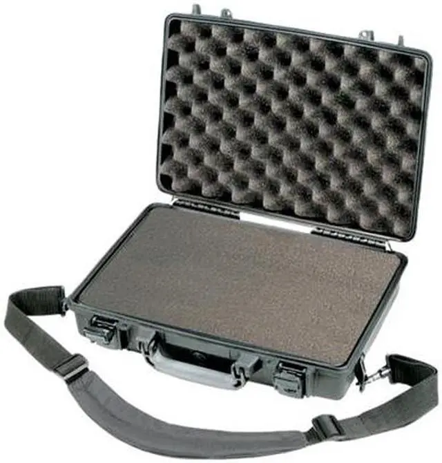 Alt view image 3 of 3 - Pelican Black 1470 Laptop Case w/ Foam Model 1470-000-110