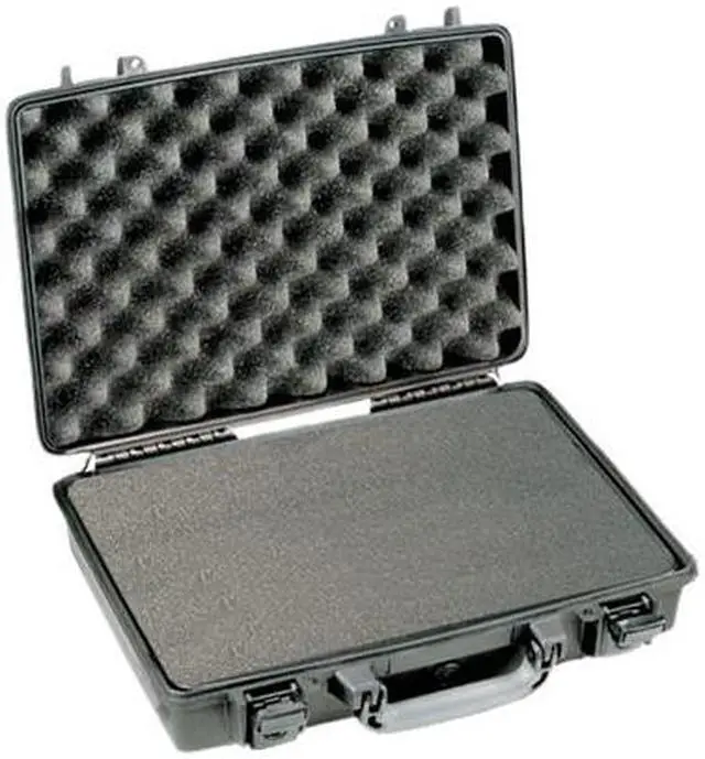 Alt view image 2 of 3 - Pelican Black 1490 Laptop Case with Foam Model 1490-000-110