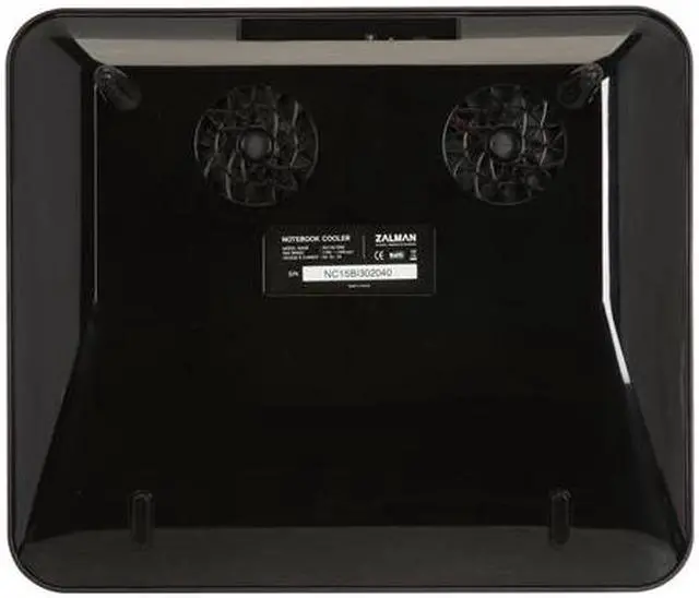 Alt view image 3 of 6 - ZALMAN Ultra Quiet Notebook Cooler ZM-NC1500-B