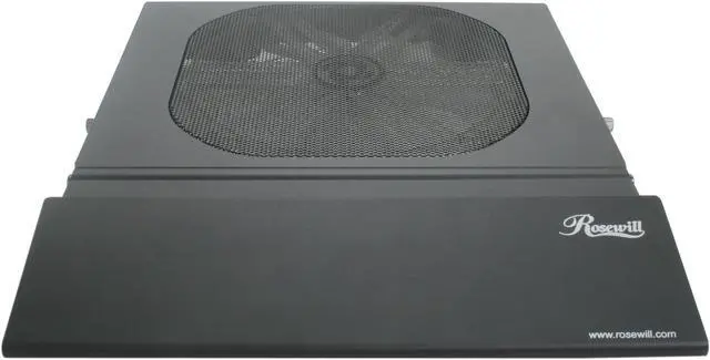 Alt view image 2 of 8 - Rosewill Notebook Cooler with Silent 220mm Fan Cooling RNA-7700