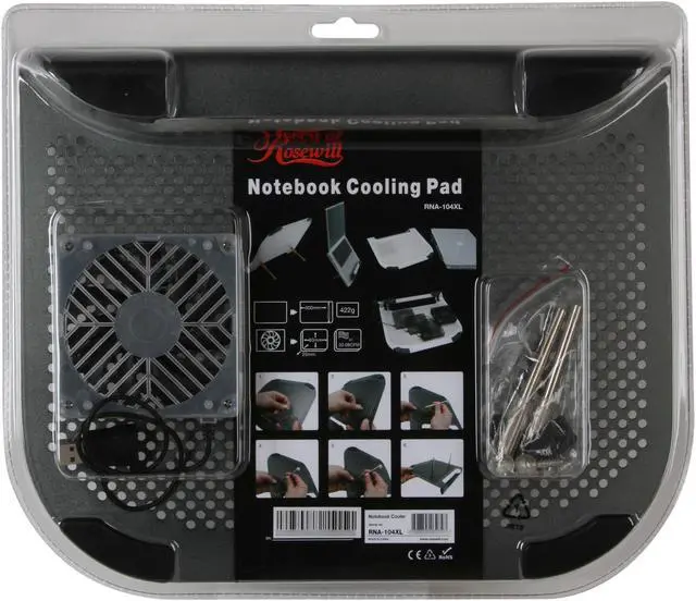 Alt view image 11 of 11 - Rosewill Cooling Pad RNA-104XL