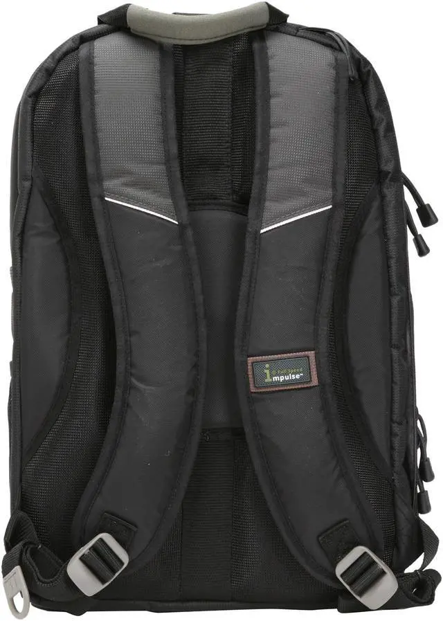 Alt view image 3 of 6 - SUMDEX Black 14.1" DSLR Camera / Notebook Backpack Model NJC-486BK