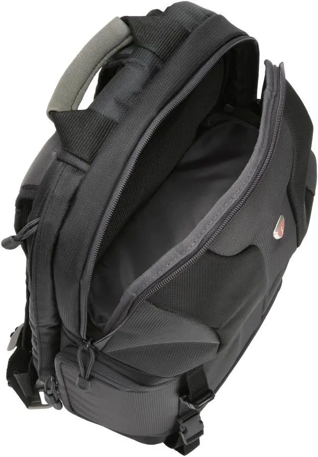 Alt view image 5 of 6 - SUMDEX Black 14.1" DSLR Camera / Notebook Backpack Model NJC-486BK