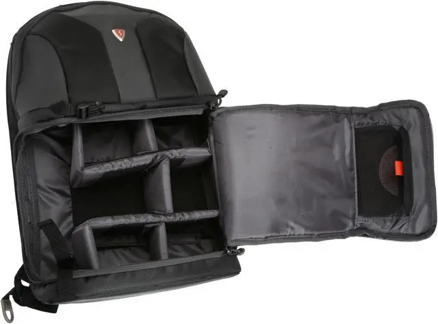 Alt view image 6 of 6 - SUMDEX Black 14.1" DSLR Camera / Notebook Backpack Model NJC-486BK
