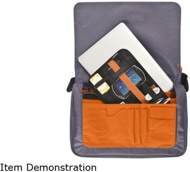 Alt view image 3 of 3 - Cocoon Gray Messenger Bag for 16" Laptops Model CMB401