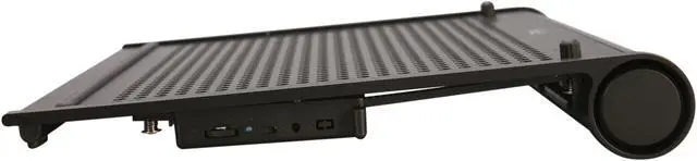 Alt view image 5 of 9 - Rosewill 15.6" Notebook Cooler with Dural 80mm Vertical Adjustable Fans RLCP-11001
