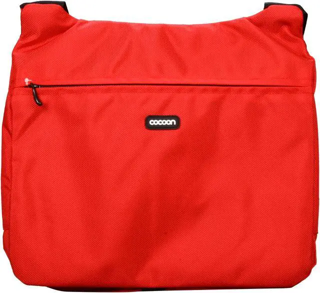 Alt view image 2 of 7 - Cocoon Racing Red Union Square Messenger Bag for 13" MacBook/Pro and Tablets Model CMB352RD