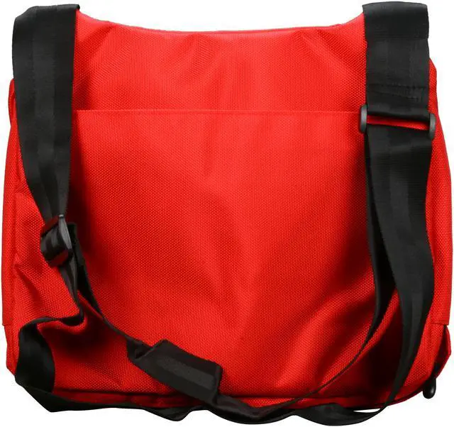 Alt view image 4 of 7 - Cocoon Racing Red Union Square Messenger Bag for 13" MacBook/Pro and Tablets Model CMB352RD