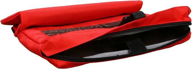 Alt view image 6 of 7 - Cocoon Racing Red Union Square Messenger Bag for 13" MacBook/Pro and Tablets Model CMB352RD