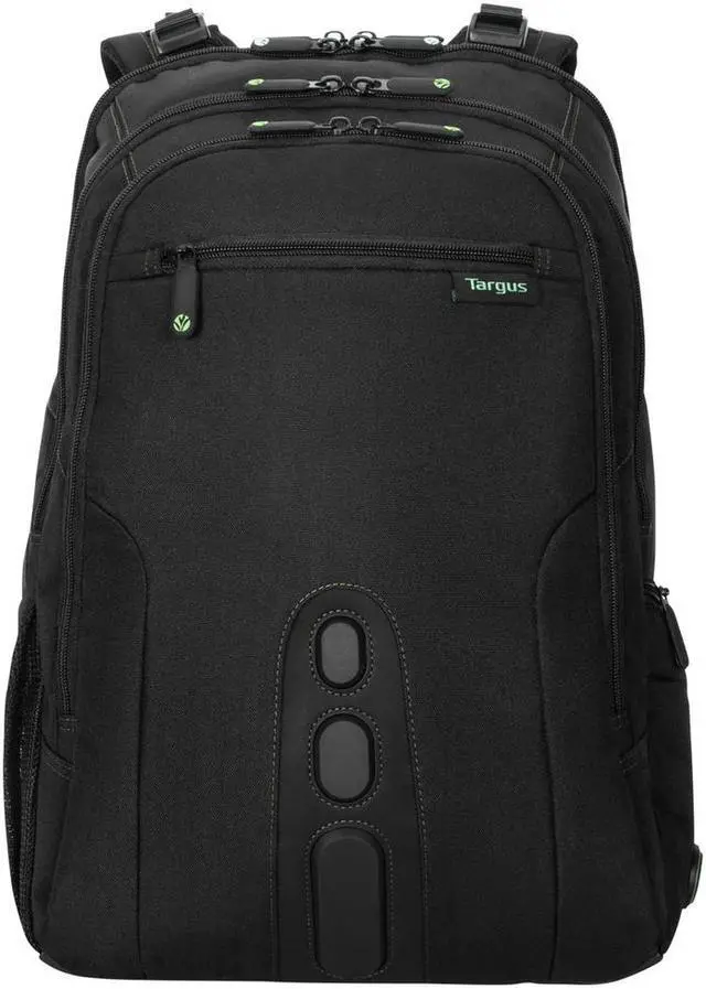 Alt view image 3 of 11 - Targus EcoSmart TBB019US Carrying Case (Backpack) for 17" Notebook - Black, Green