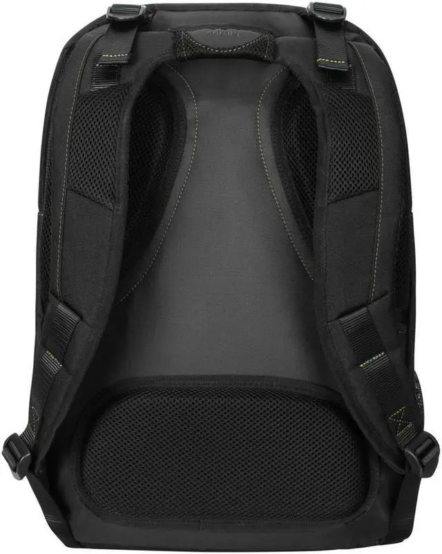 Alt view image 8 of 11 - Targus EcoSmart TBB019US Carrying Case (Backpack) for 17" Notebook - Black, Green