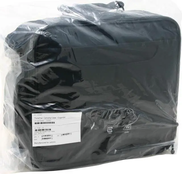 Alt view image 15 of 15 - ThinkPad Black 15.4" Carrying Case - Expander Model 73P3597