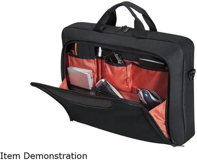 Alt view image 4 of 5 - Everki Charcoal 16" Advance Laptop Bag / Briefcase Model EKB407NCH