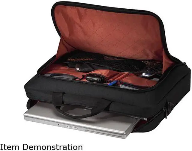 Alt view image 5 of 5 - Everki Charcoal 16" Advance Laptop Bag / Briefcase Model EKB407NCH