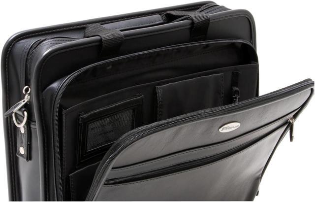 Alt view image 4 of 8 - Targus Black 15.4" Leather Notebook Case Model TLE300