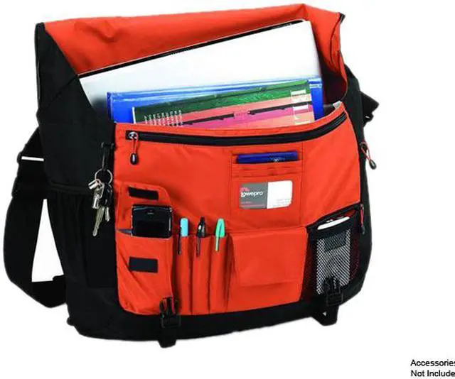 Alt view image 3 of 4 - Lowepro Black 17" Notebook Case Model Messenger Factor L-Black