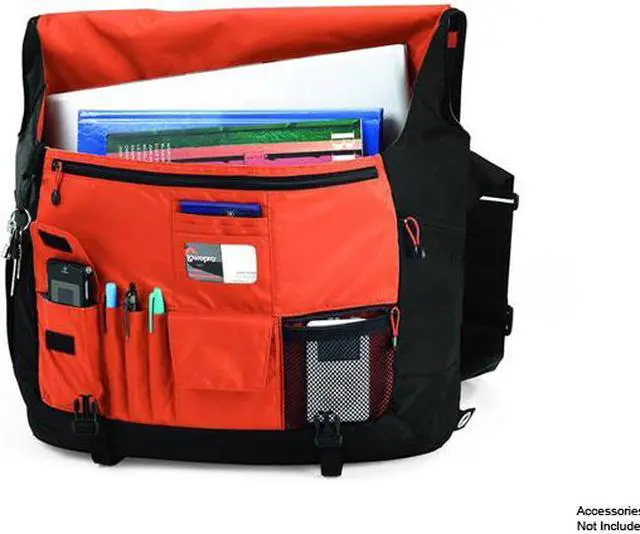 Alt view image 4 of 4 - Lowepro Black 17" Notebook Case Model Messenger Factor L-Black