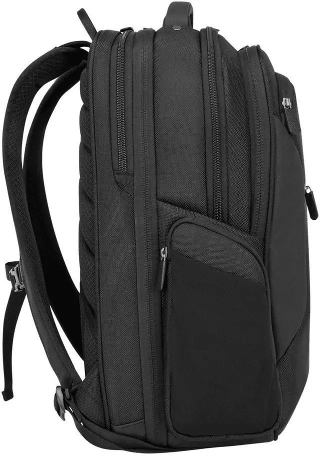 Alt view image 3 of 10 - Targus 15.6" Corporate Traveler Backpack (Black) - CUCT02B