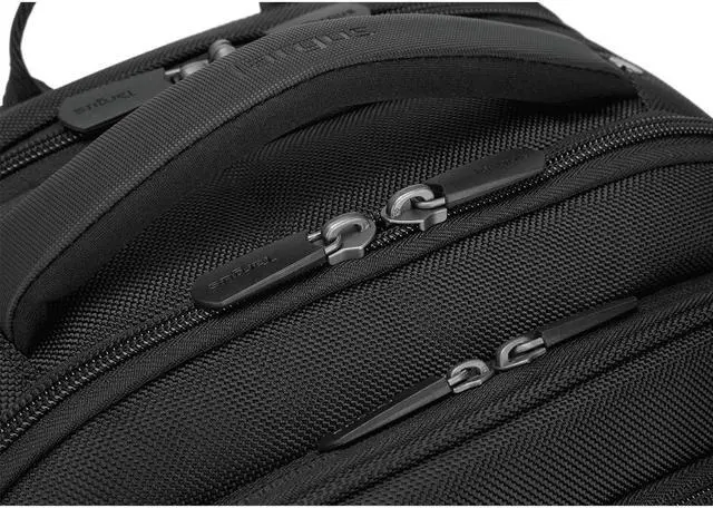Alt view image 9 of 10 - Targus 15.6" Corporate Traveler Backpack (Black) - CUCT02B