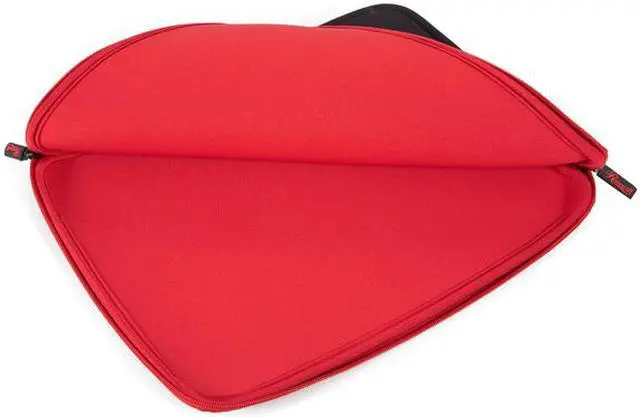 Alt view image 3 of 8 - Rosewill Black/Red 13.3" Notebook Sleeve with AC Adapter Pouch Model RBG-13301SV