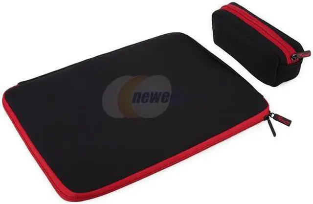 Main image of Rosewill Black/Red 13.3" Notebook Sleeve with AC Adapter Pouch Model RBG-13301SV
