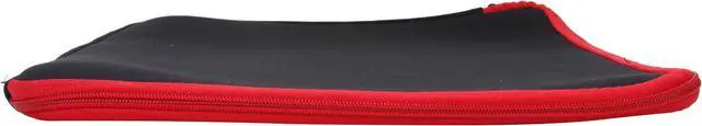 Alt view image 8 of 13 - Rosewill Black/Red 15.4"/15.6" Notebook Sleeve with AC Adapter Pouch Model RBG-15401SV