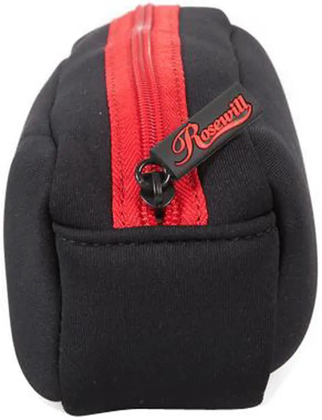Alt view image 11 of 13 - Rosewill Black/Red 15.4"/15.6" Notebook Sleeve with AC Adapter Pouch Model RBG-15401SV