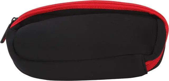 Alt view image 9 of 14 - Rosewill Black/Red 17" Notebook Sleeve with AC Adapter Pouch Model RBG-17001SV