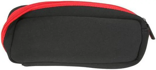 Alt view image 6 of 7 - Rosewill Black/Red 16" Notebook Neoprene Sleeve with AC Adapter Pouch Model RBG-16001SV