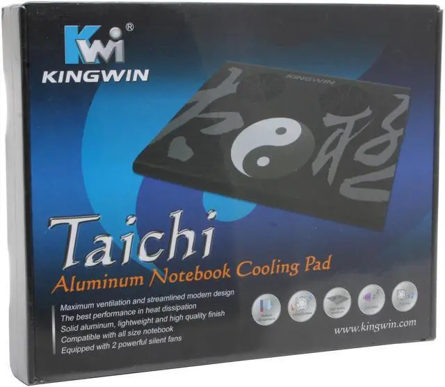 Alt view image 5 of 5 - KINGWIN Notebook System Cooler TC-70