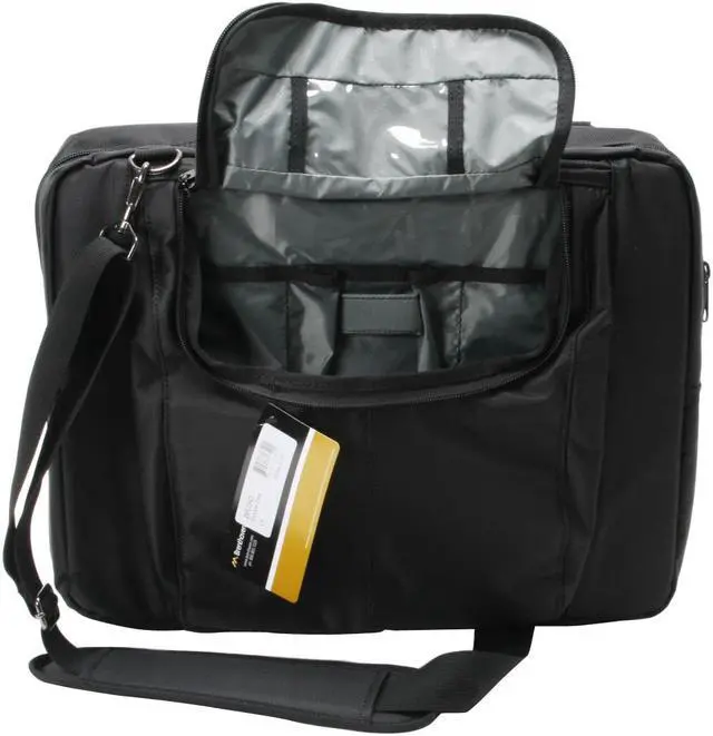 Alt view image 2 of 5 - Brenthaven Black 15.4" Zipload Shoulder Case Model 3134