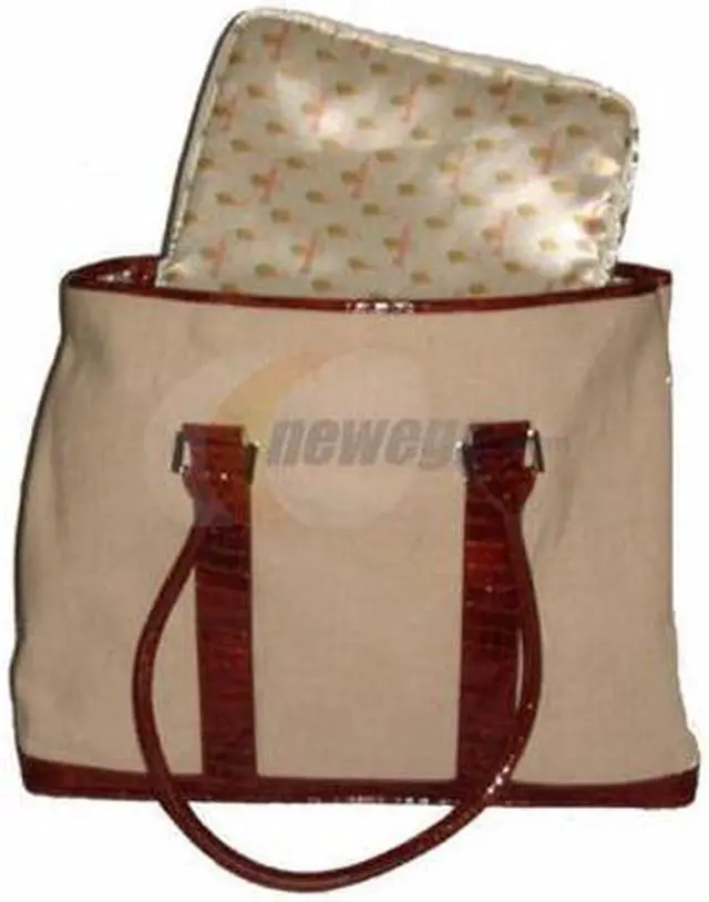 Main image of MANGO TANGO Canvas Totebag with Removable Notebook Sleeve Model M0090FT