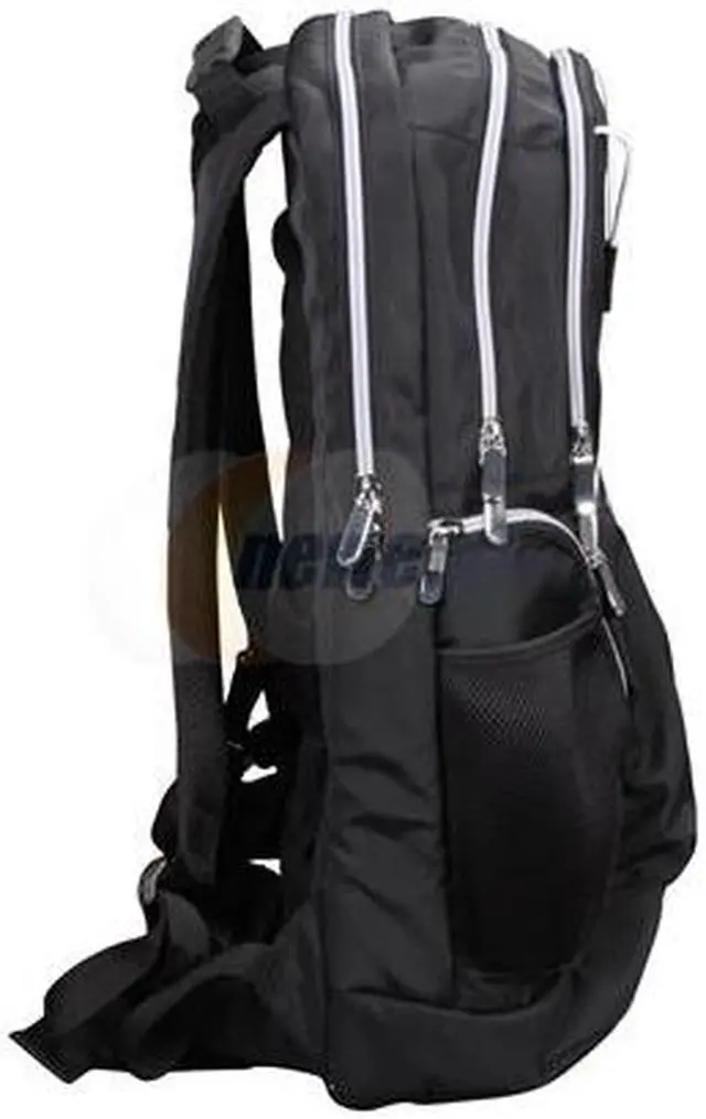 Alt view image 4 of 6 - TOSHIBA Black with Silver accents 18.4" Gaming Backpack Model PA1453U-1BG8