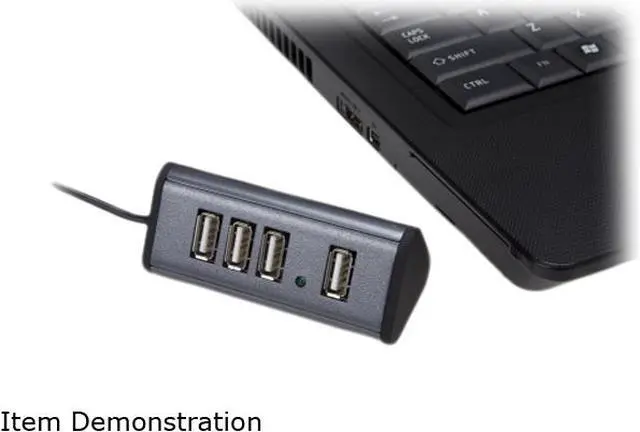 Alt view image 5 of 5 - TOSHIBA USB 2.0 4-Port Hub PA3627U-1ETC