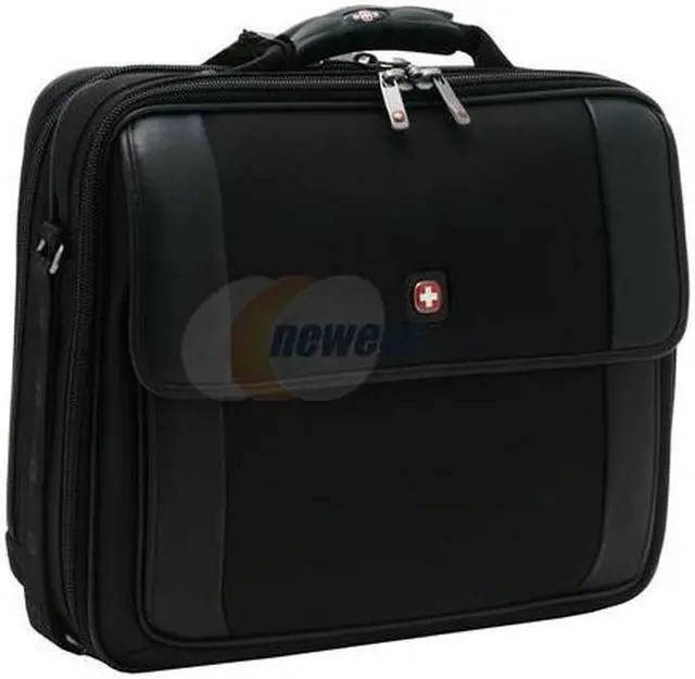 Main image of Wenger Black 15"/15.4" COMET Double Gusset Computer Case Model WA-7411-02