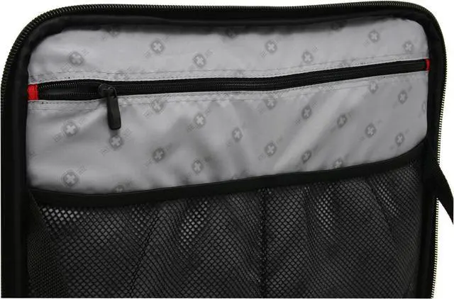 Alt view image 6 of 8 - Wenger Black 15"/15.4" COMET Double Gusset Computer Case Model WA-7411-02