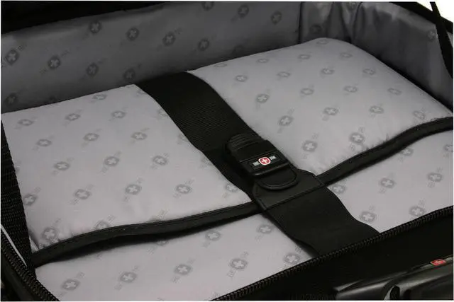 Alt view image 7 of 8 - Wenger Black 15"/15.4" COMET Double Gusset Computer Case Model WA-7411-02