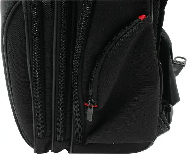 Alt view image 6 of 19 - Wenger Black 15"/15.4" SAHARA Computer Backpack Model WA-7402-14