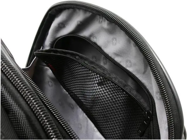 Alt view image 16 of 19 - Wenger Black 15"/15.4" SAHARA Computer Backpack Model WA-7402-14