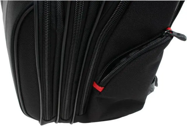 Alt view image 17 of 19 - Wenger Black 15"/15.4" SAHARA Computer Backpack Model WA-7402-14