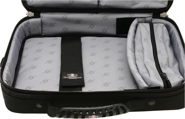 Alt view image 6 of 9 - Wenger Black 15.4" IMPULSE  Notebook Case Model WA-7426-02